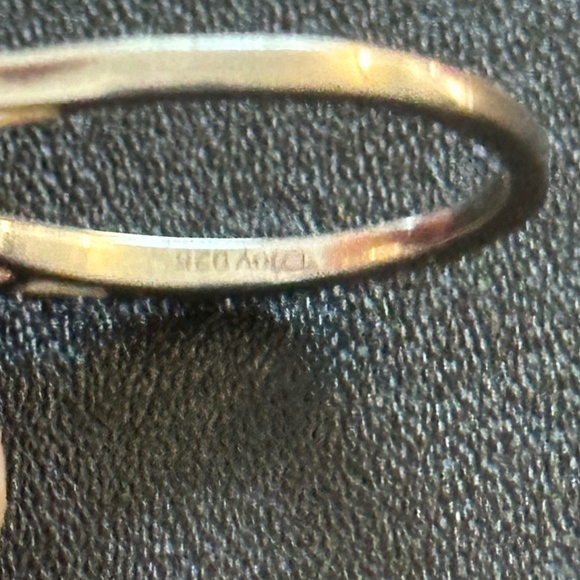 925 Sterling silver ring rectangular Mojave Blue Turquoise NWOT - Picture 13 of 15